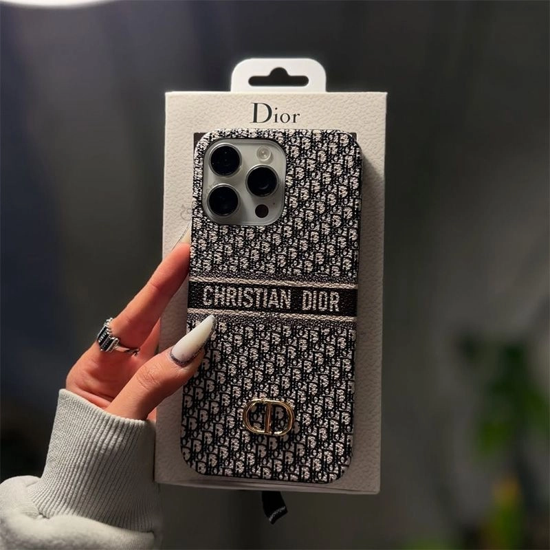 Luxury-Fashion-Christian-Dior-Hard-Case-For-iPhone-a-1041 Luxury Fashion Christian Dior Hard Case For iPhone - Image 1